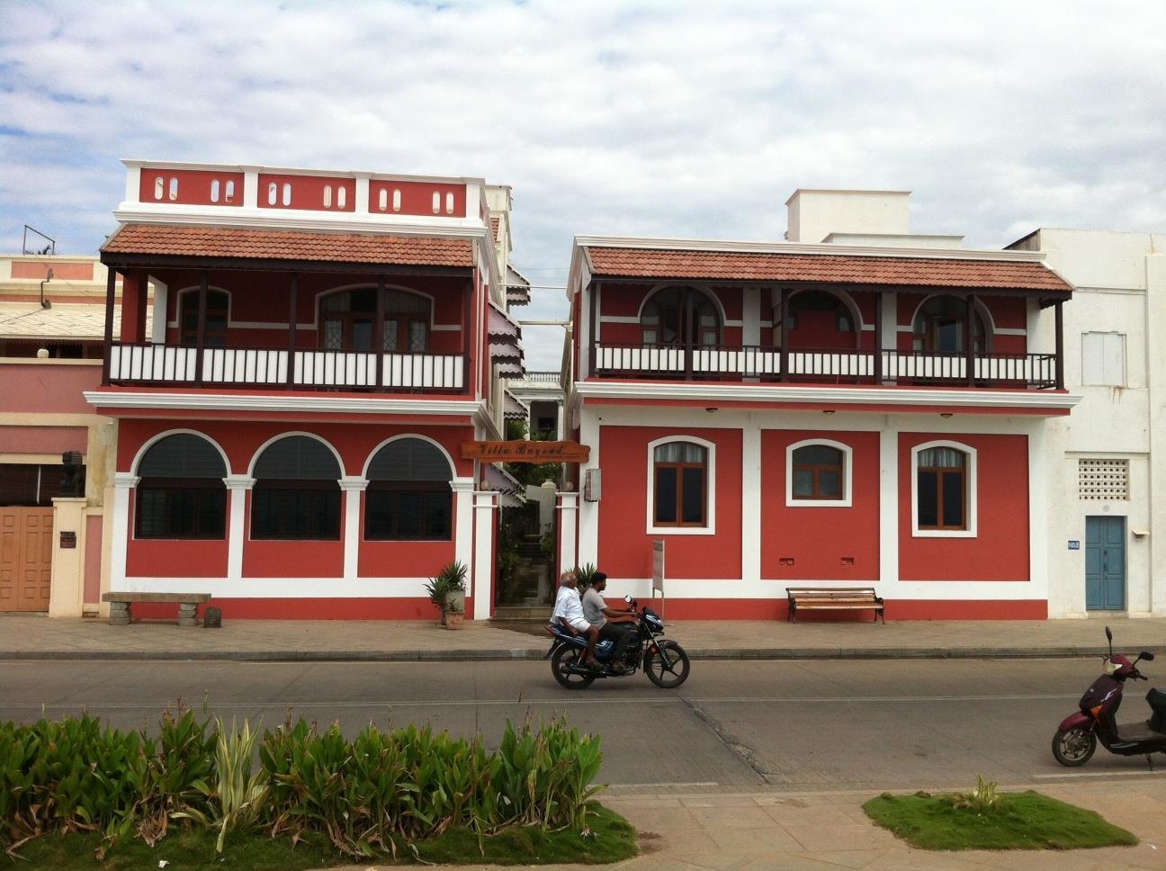 Villa Bayoud Pondicherry Esterno foto